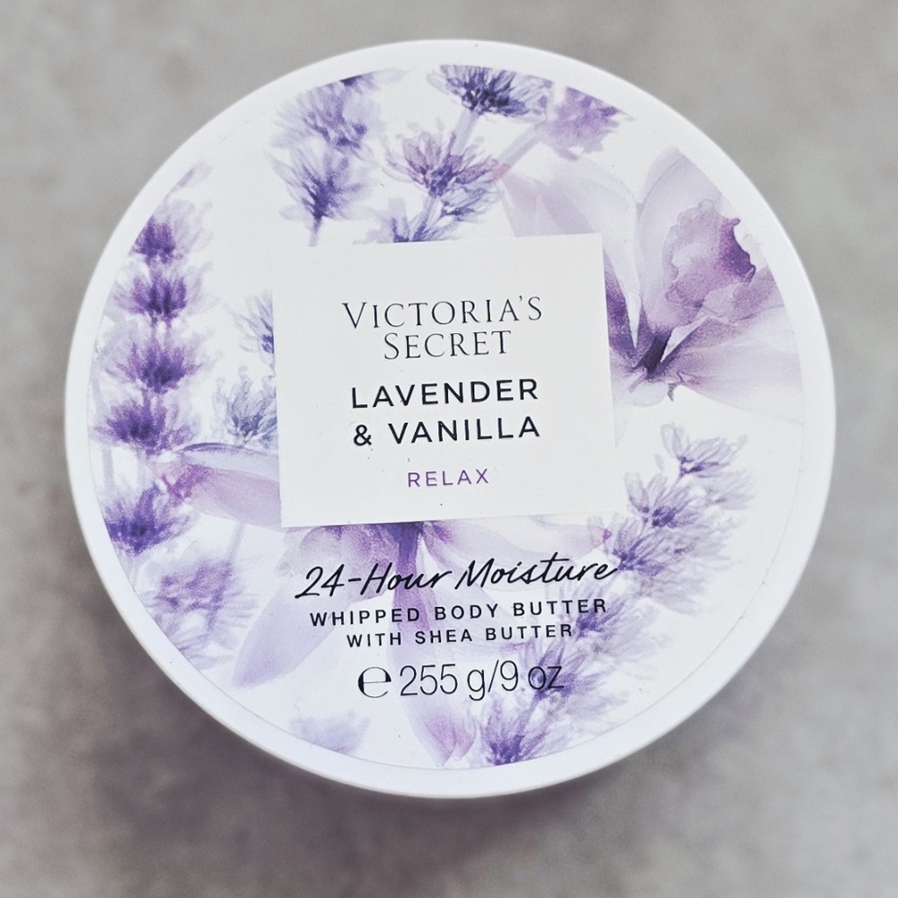 Victoria's Secret Lavender & Vanilla Whipped Body Butter (New, Unopened)